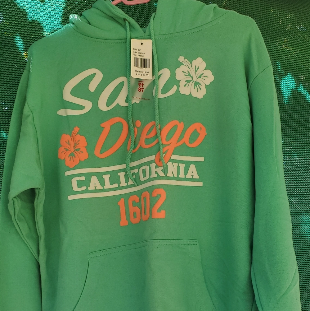 Womans San Diego logo sweatshirt